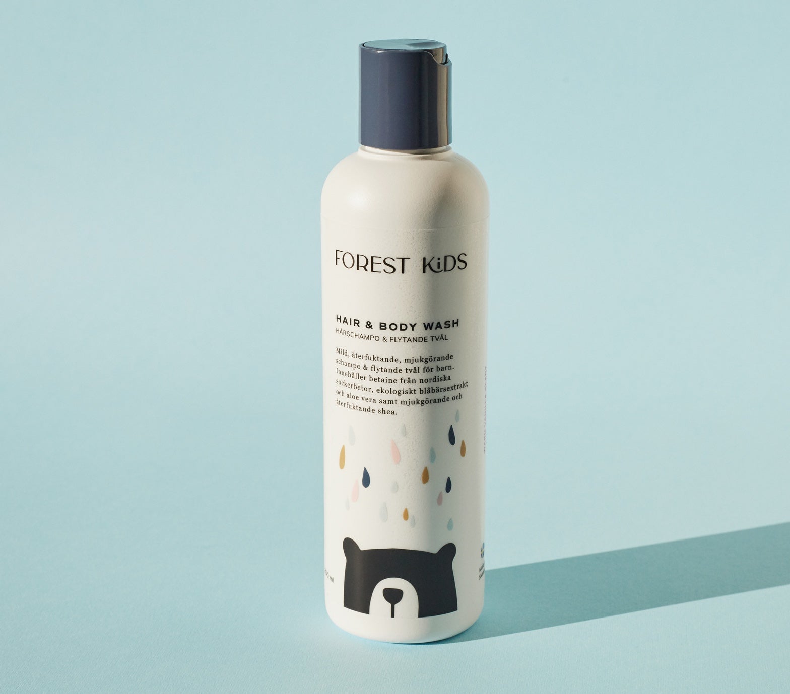 Forest Kids mild and moisturizing shampoo & body wash.