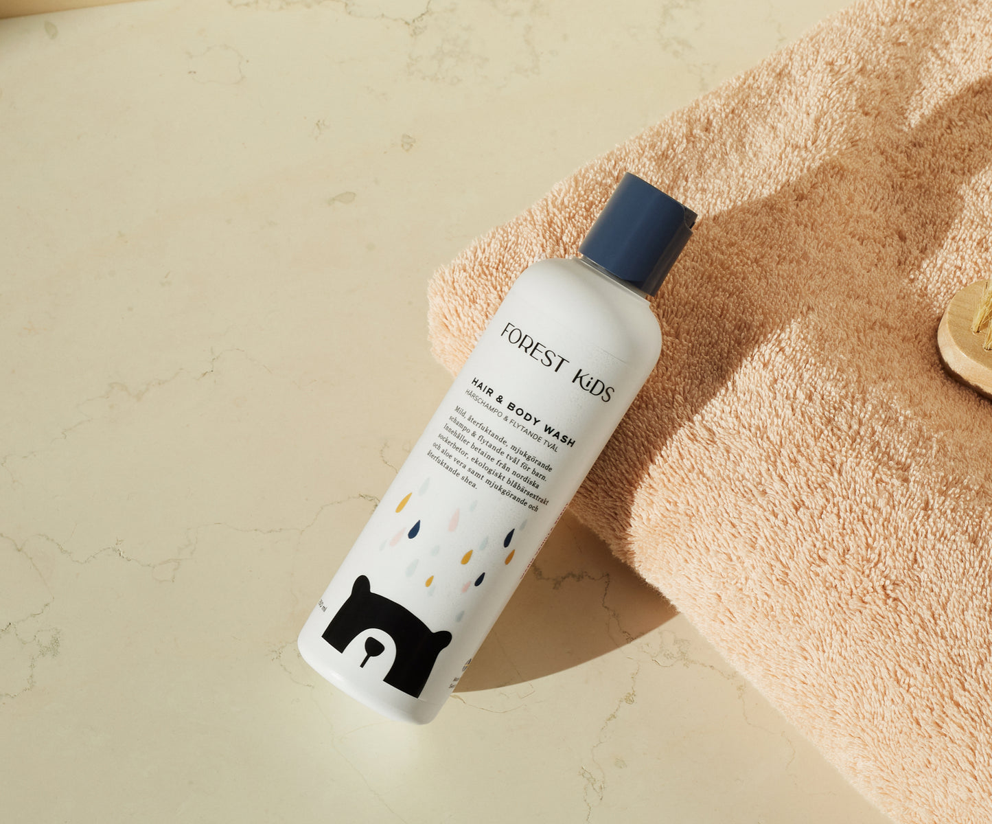 Forest Kids mild and moisturizing shampoo & body wash.